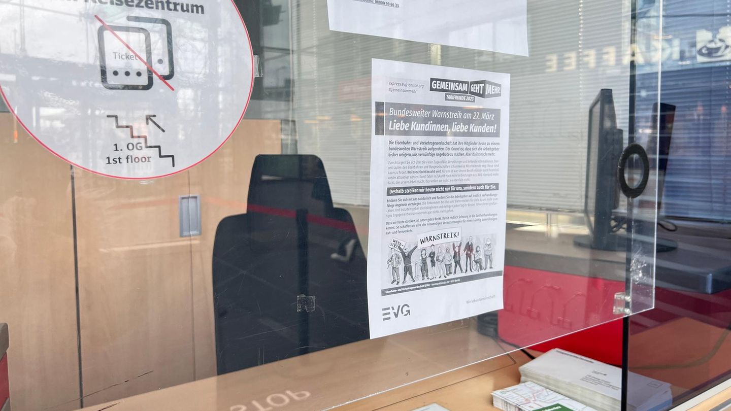 Warnstreik in Deutschland