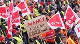 Warnstreik in Deutschland