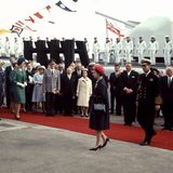Queen Elizabeth II. in Hamburg