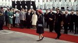 Queen Elizabeth II. in Hamburg