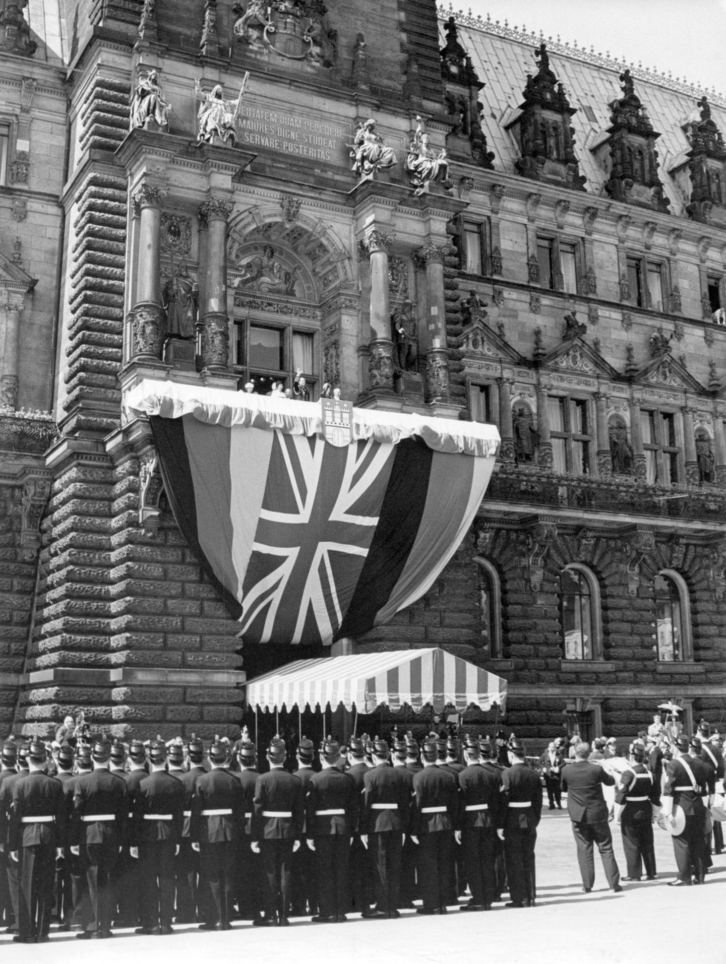 Queen Elizabeth II. in Hamburg