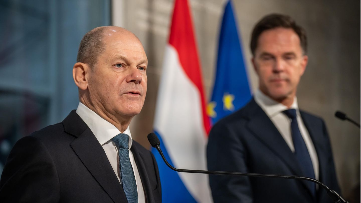 Bundeskanzler Olaf Scholz (SPD)