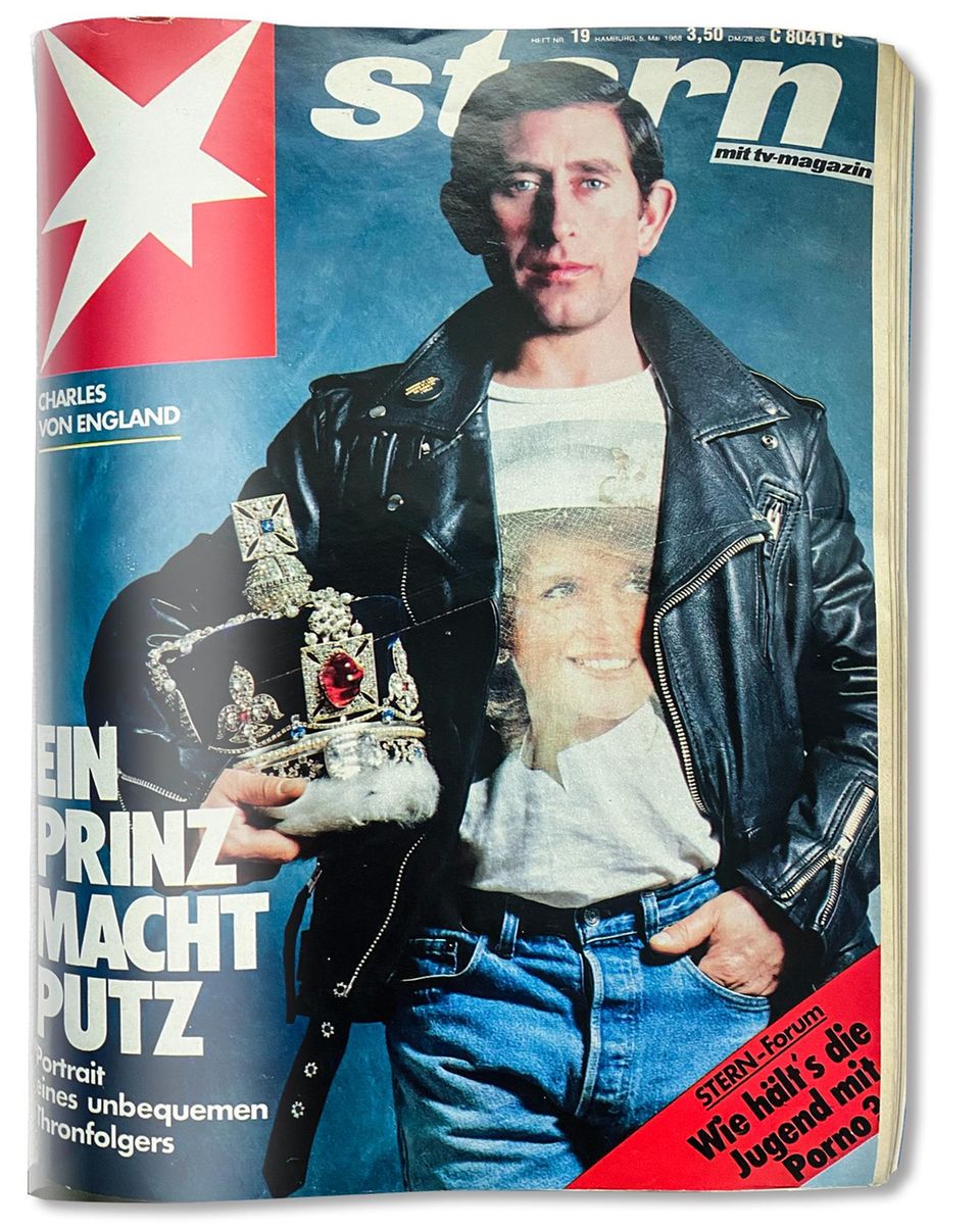 Charles on the stern cover 1988 Charles on the stern cover 1988