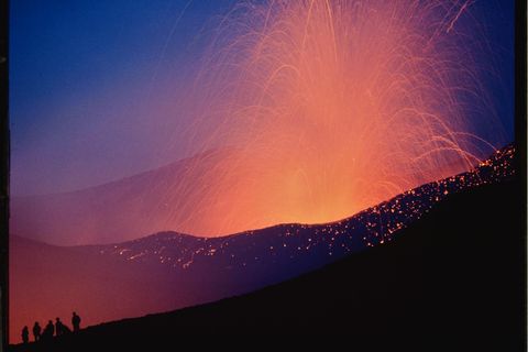Ein magischer Ort: Der Stromboli ragt seit etwa 40.000 Jahren aus dem Meer