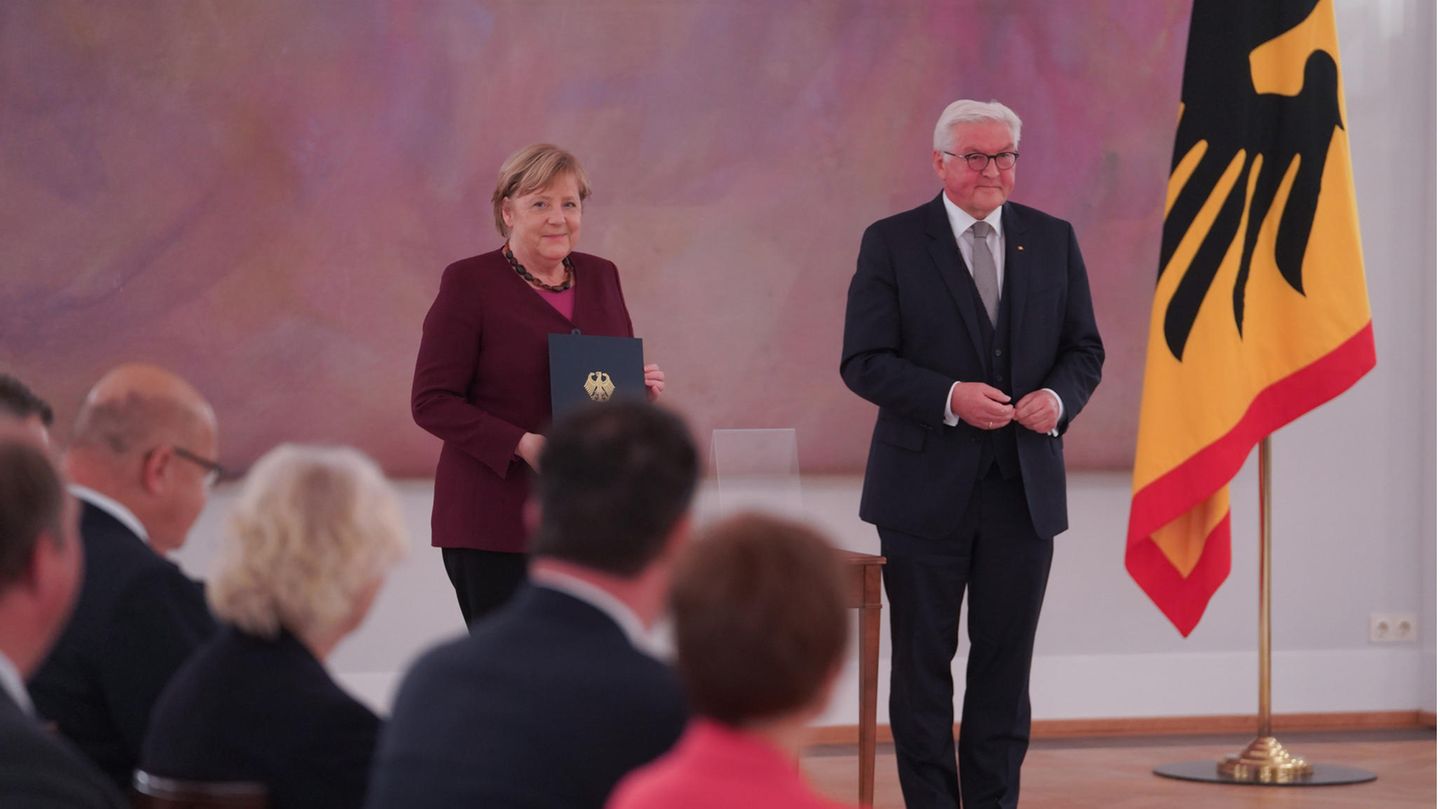 Merkel Steinmeier Merkel Steinmeier