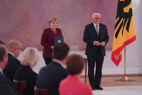 Merkel Steinmeier