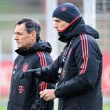 Thomas Tuchel mit Co-Trainer Arno Michels