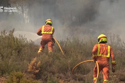Video: Waldbrandsaison in Spanien hat begonnen