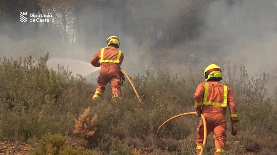 Video: Waldbrandsaison in Spanien hat begonnen