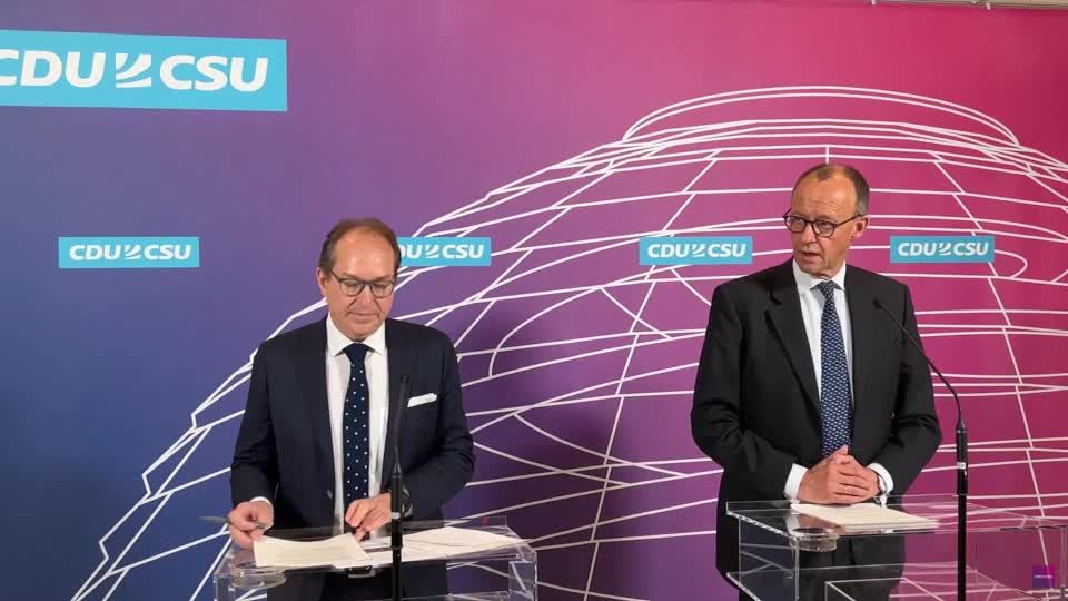 Video: Merz: "Wir haben in Deutschland eine Regierungskrise"