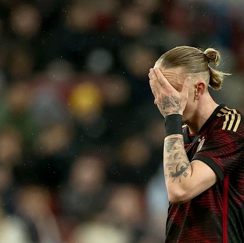 Nationalspieler Marius Wolf in der Partie gegen Belgien