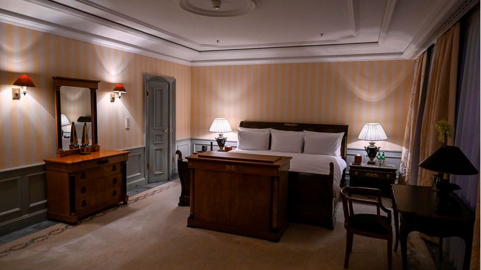 Das Zimmer von Charles und Camilla