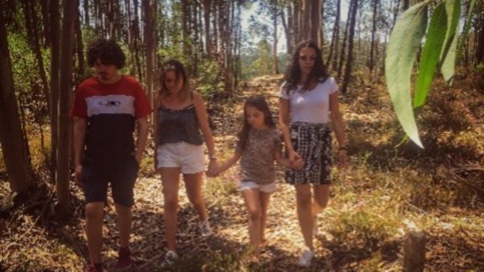 Kinder und Jugendliche aus Portugal gegen die EU