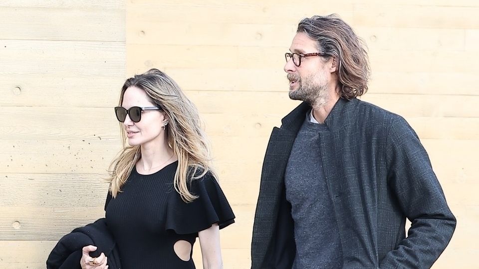 Angelina Jolie mit dem Mann, der ihr neuer Partner sein soll