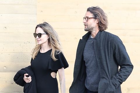 Angelina Jolie mit dem Mann, der ihr neuer Partner sein soll