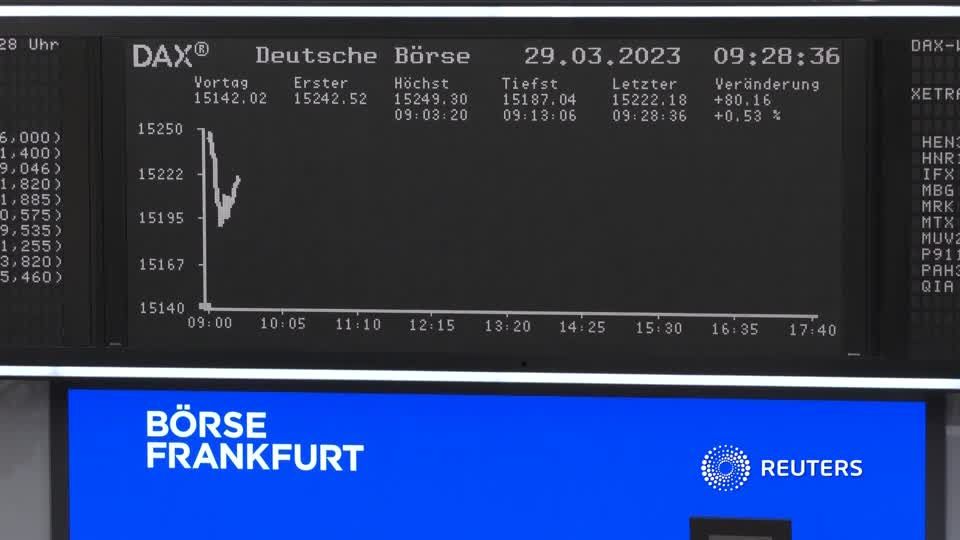 Video: Anleger treiben Dax-Erholung weiter voran: Ampel-Kompromiss "nicht weltbewegend"