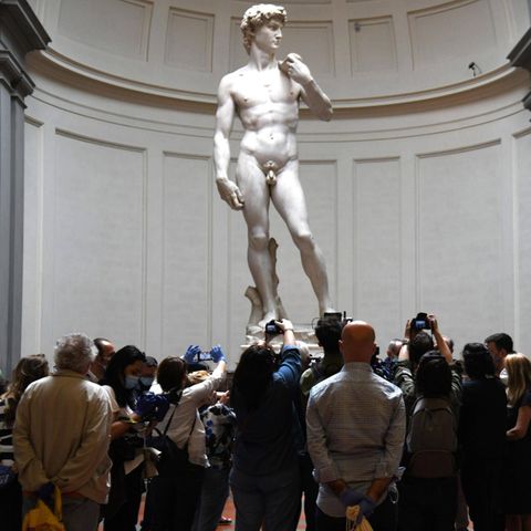 Der "David" von Michelangelo Buonarroti ist zwischen 1501 und 1504 in Florenz entstanden und gilt als die bekannteste Skulptur der Kunstgeschichte. Außer für Schulkinder in Florida.