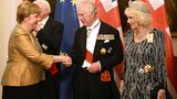 Zu den Gästen zählte auch Ex-Bundeskanzlerin Angela Merkel.