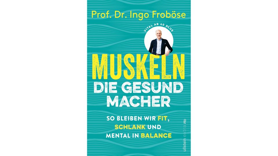 Ingo Froböse beschreibt in seinem neuen Buch, wie Muskeln in unserem Körper funktionieren und was passiert, wenn wir Muskelmasse verlieren. "Muskeln die Gesundmacher. So bleiben wir fit, schlank und mental  in Balance", Ullstein, 320 Seiten, 19,99 Euro