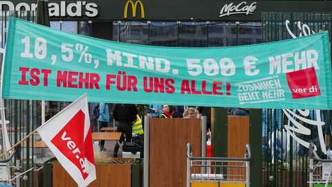 Streik am Münchner Flughafen: Der Tarifstreit im öffentlichen Dienst geht nun in die Schlichtung
