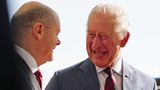 Olaf Scholz und König Charles III.
