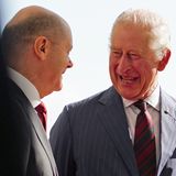 Olaf Scholz und König Charles III.