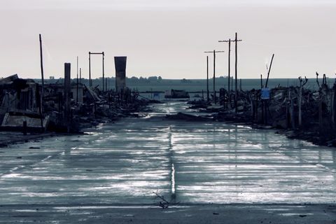 Dystopische Bilder: Versunkene Stadt war einst ein Urlaubsparadies