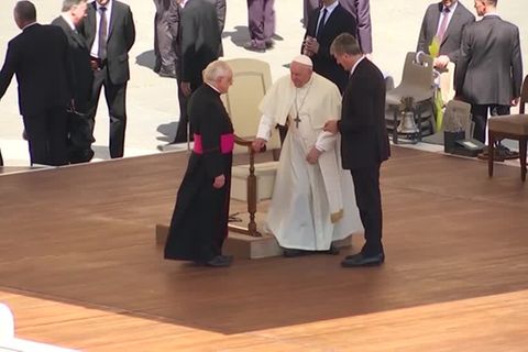 Video: Sorge um Papst Franziskus
