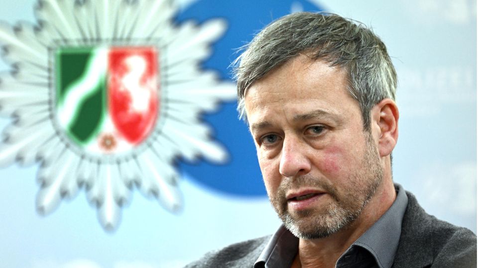 Guido Adler, Leiter des Kriminalkommissariats 11 der Düsseldorfer Polizei, die den "Mord im Maisfeld" aufgeklärt hat