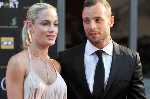 Ein Bild von Reeva Steenkamp und Oscar Pistorius aus dem November 2012