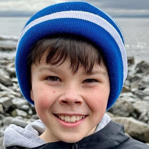 Eli am Strand