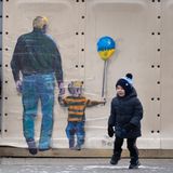 Kind auf der Straße