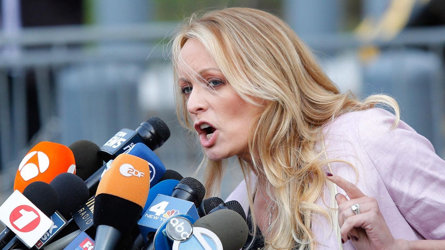 Stormy Daniels, hier bei einem Auftritt 2018
