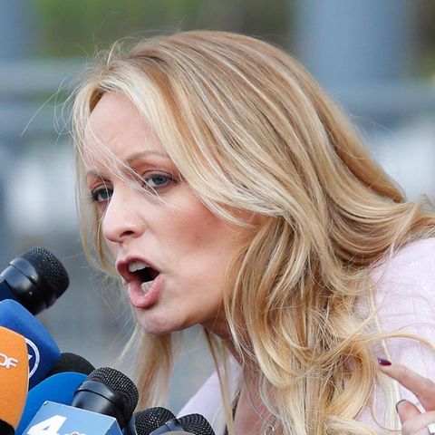 Stormy Daniels, hier bei einem Auftritt 2018