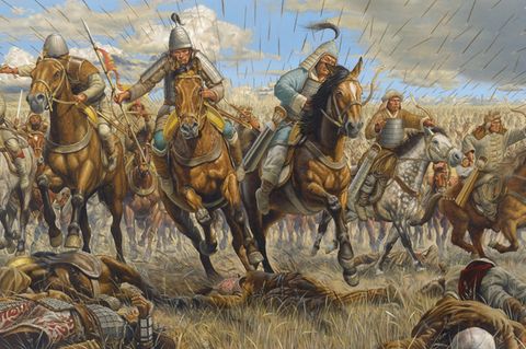 Zeitgenössische Darstellung