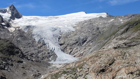 Gletscher "Schlatenkees" im Nationalpark Hohe Tauern in Tirol