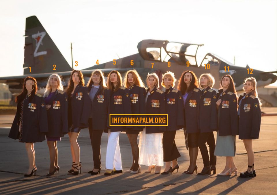 Die zwölf Ehefrauen des Geschwaders, das für die Bombardierung des Mariupoler Theater verantwortlich sein soll Die zwölf Ehefrauen des Geschwaders, das für die Bombardierung des Mariupoler Theater verantwortlich sein soll