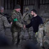 Selenskyj wieder in Bachmut