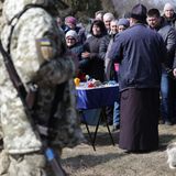 Beerdigung in Bachmut