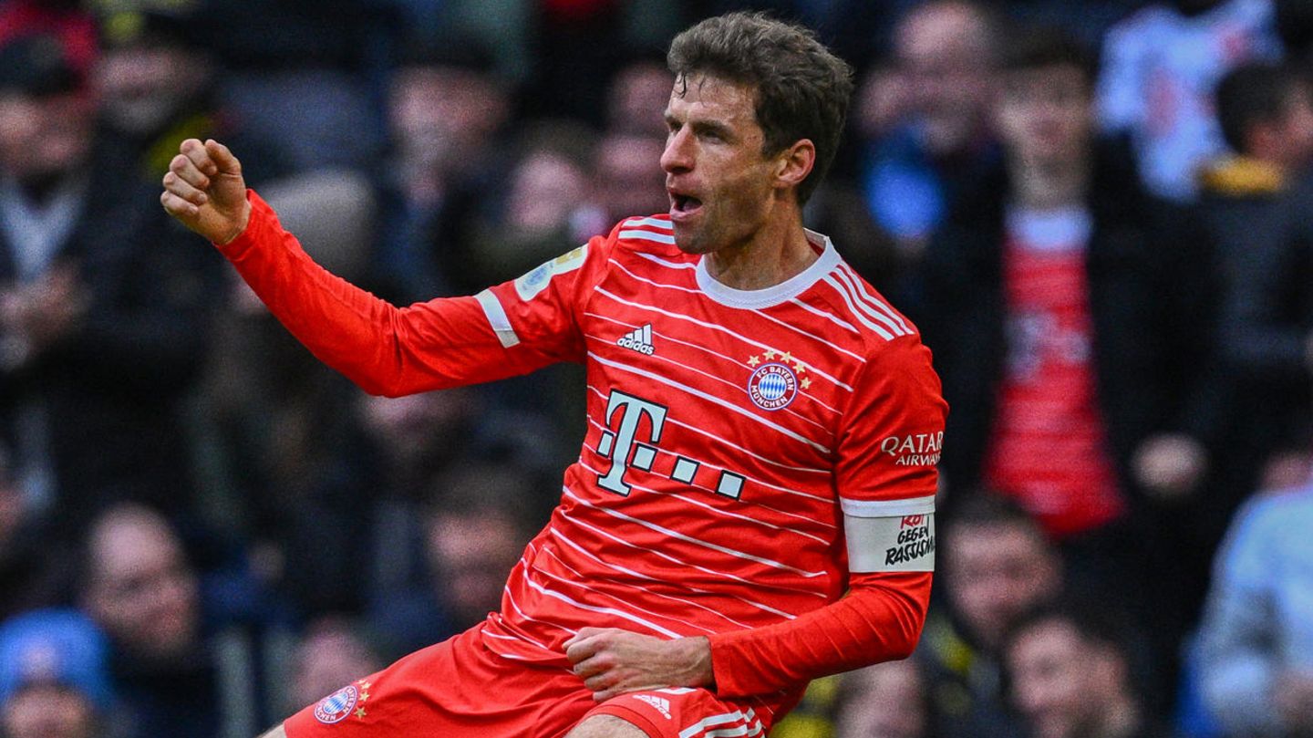 Thomas Müller hebt ab: Die Bayern haben nach eigener Aussage noch viel Luft nach oben