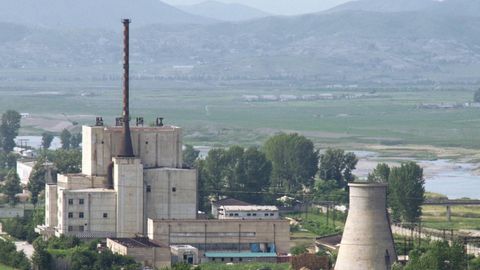 Archivaufnahme der Atomanlage Yongbyon in Nordkorea