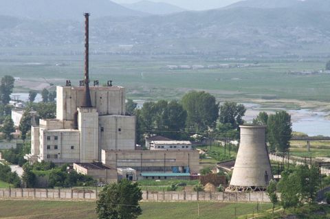 Archivaufnahme der Atomanlage Yongbyon in Nordkorea