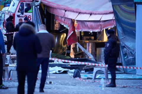 Explosion in Sankt Petersburg