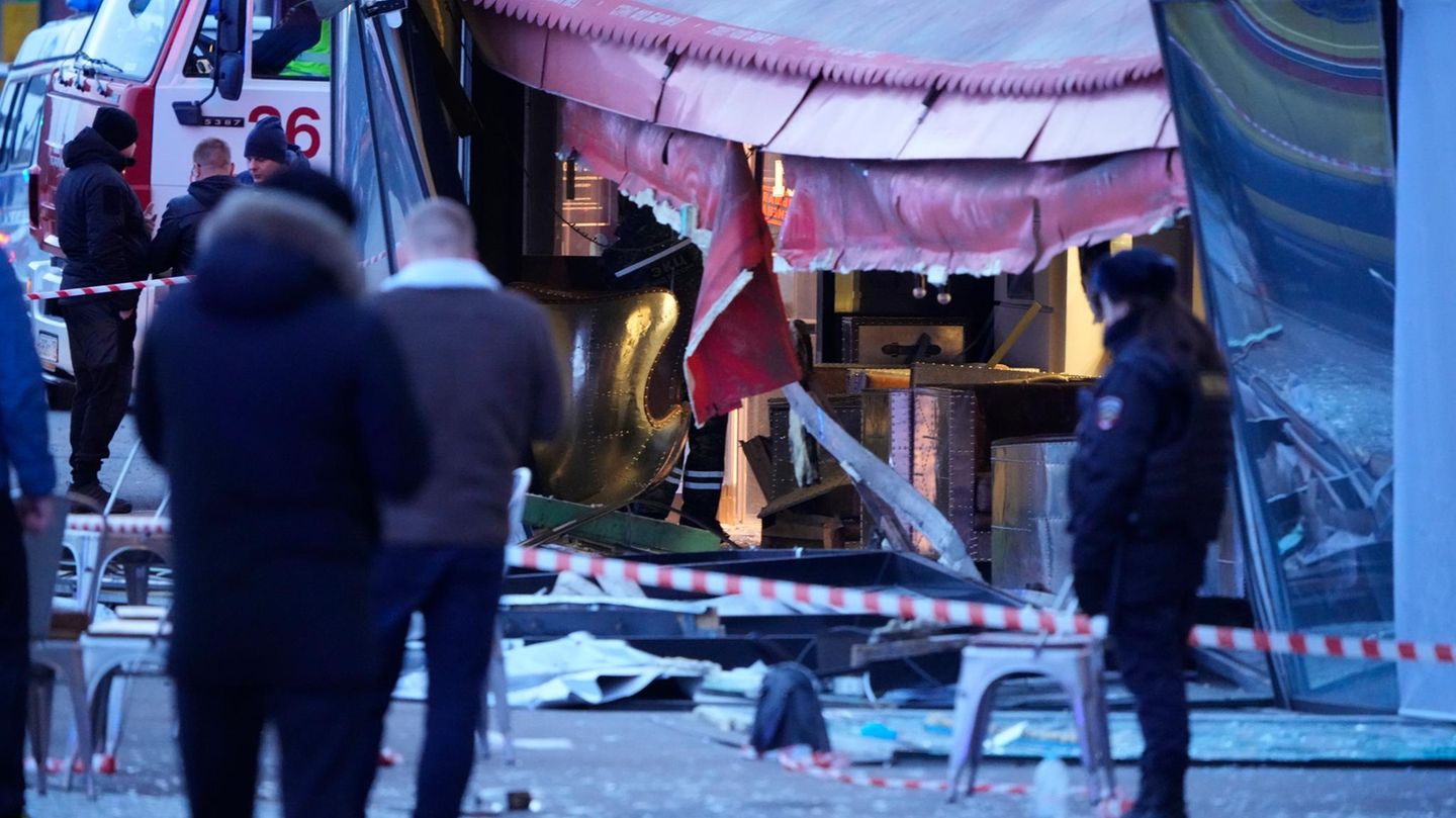 Explosion in Sankt Petersburg