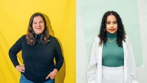 Franziska Brandmann und Sarah-Lee Heinrich zum stern-Schlagabtausch
