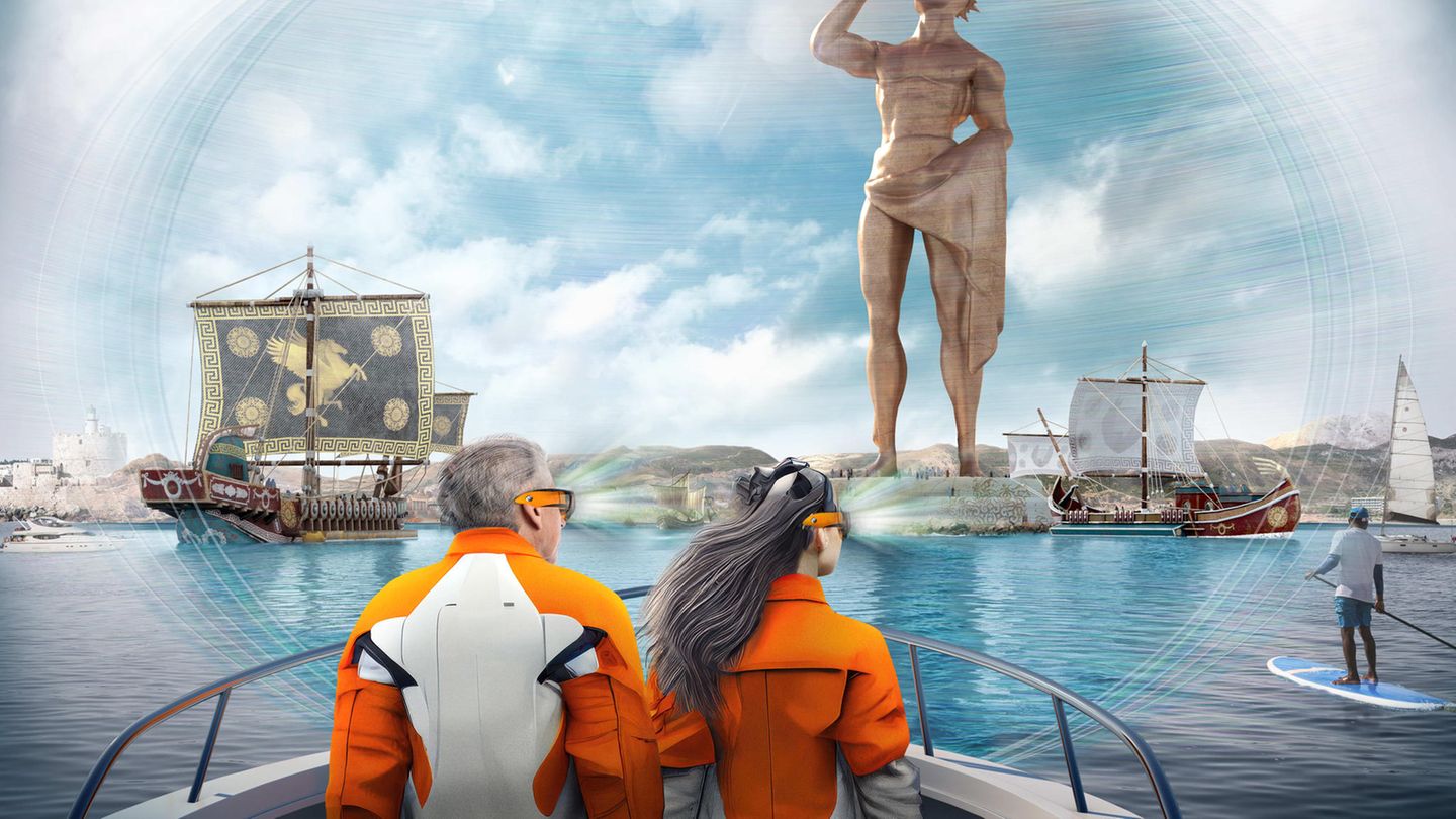 Im Jahr 2070 könnten wir mit speziellen Anzügen sogar in die Vergangenheit reisen. Irgendwie.