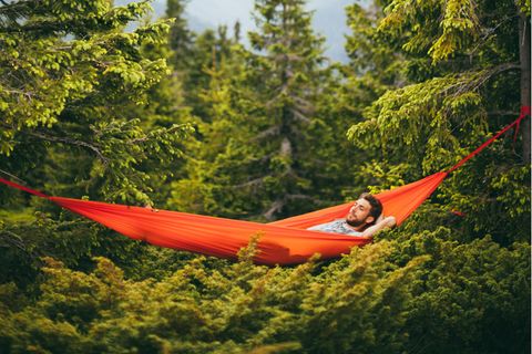 Entspannung in der Hängematte
