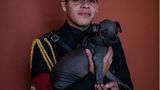 Kommandant: Héctor Álvaro Flores, 32, ist Anführer der "Guerreros Aztecas"