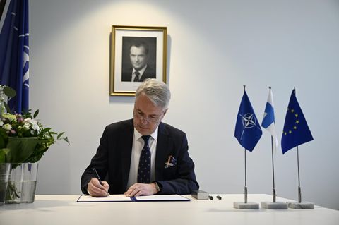 Pekka Haavisto, Außenminister von Finnland
