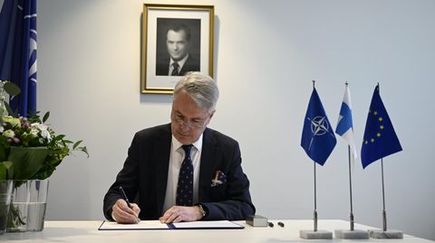 Pekka Haavisto, Außenminister von Finnland